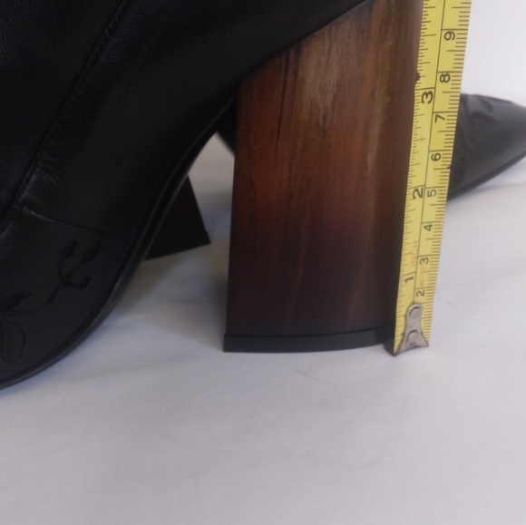 Eugenia Kim 'Jess' Embroidered Pointy Toe Bootie tall boots sz 38 Rare sold out - Picture 8 of 16